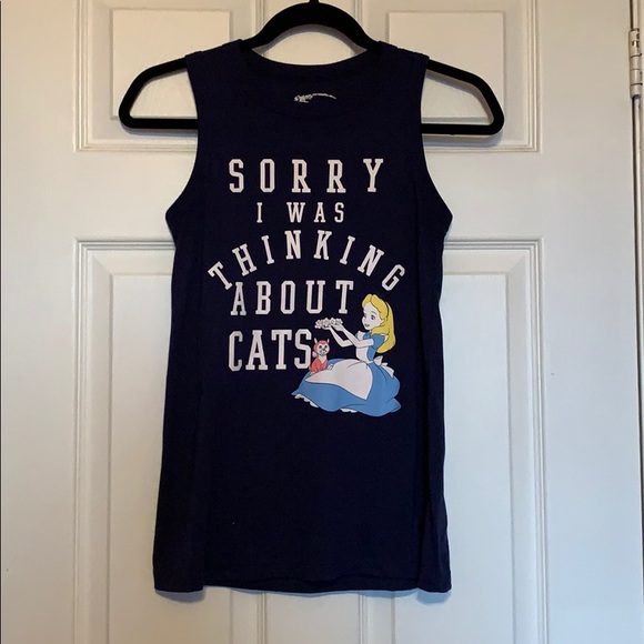 Alice in Wonderland tank top